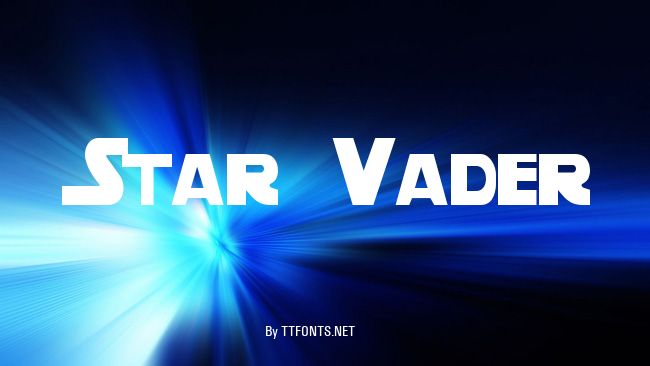 Star Vader example